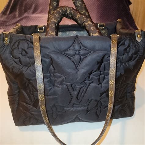 louis vuitton puffy bag.